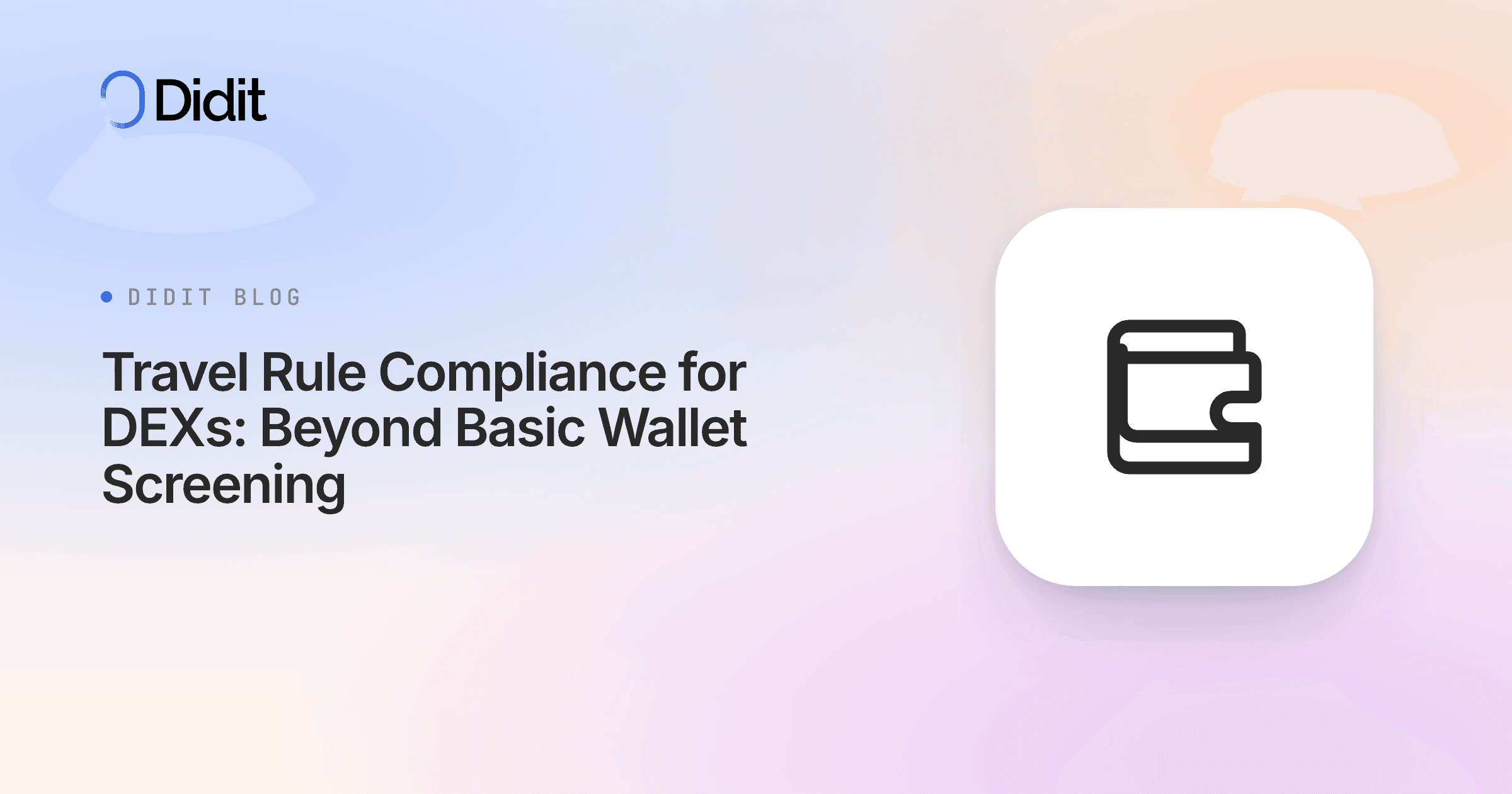DEX Regulatory Compliance