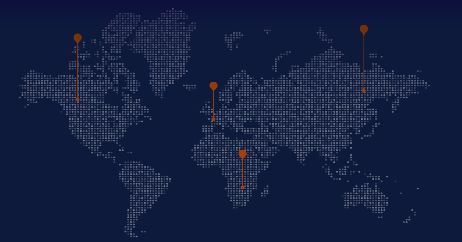World map highlighting high-risk countries blocked by DEX geofencing SDKs for DeFi compliance in 2026