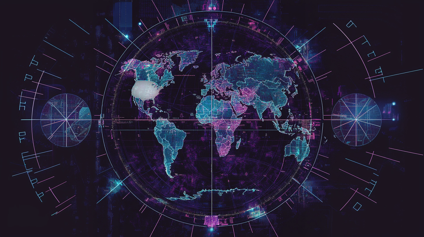 World map highlighting high-risk countries blocked by DEX geofencing tools for Travel Rule compliance and sanctions screening