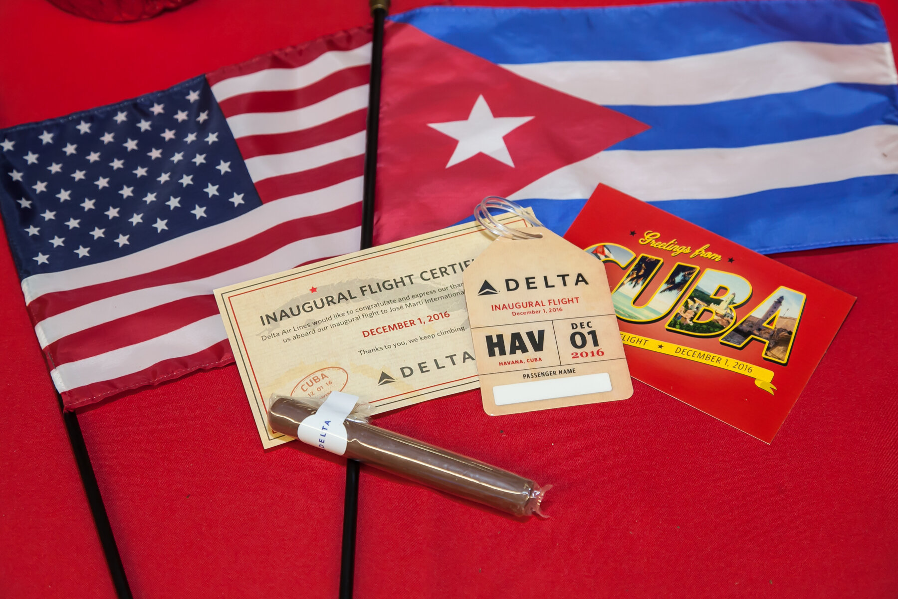 Cuba flag US embargo